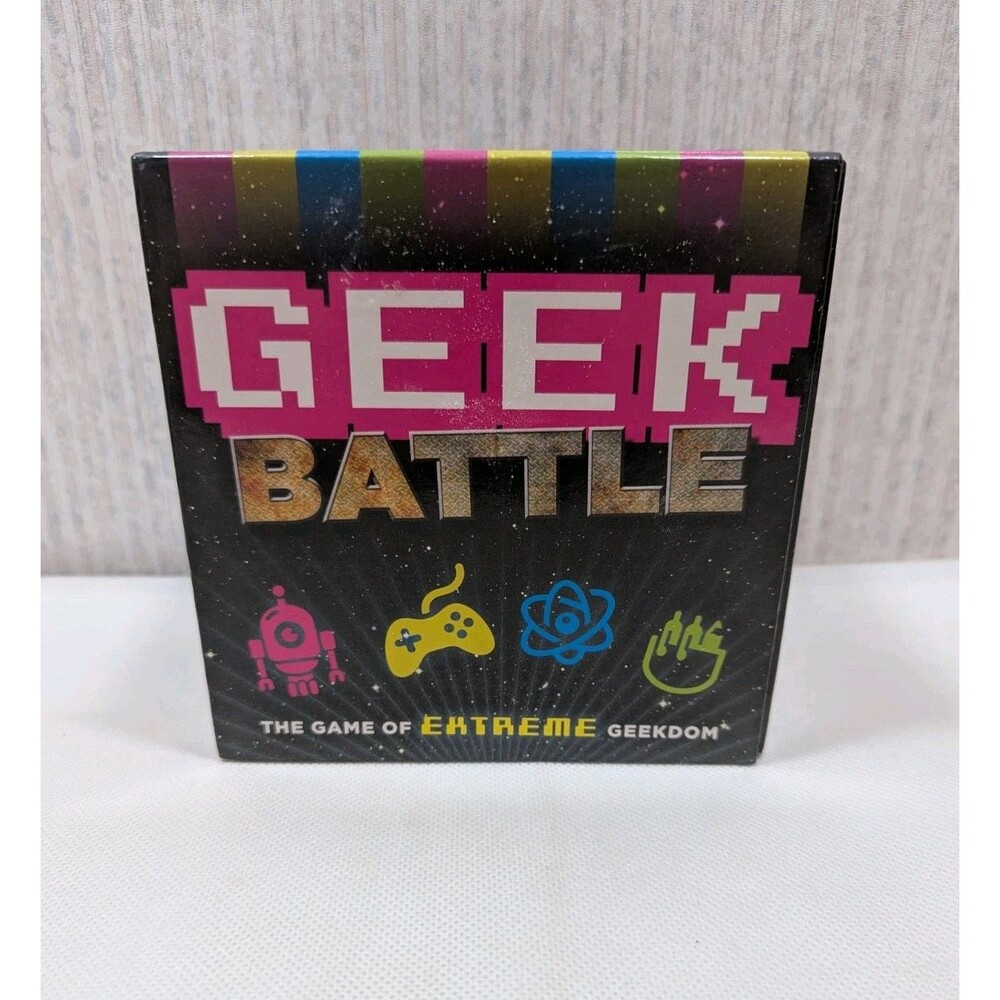 Chronicle Books~GEEK BATTLE Board Game~The Game of EXTREME Geekdom